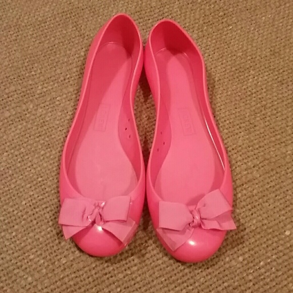 J. Crew Shoes - J crew jelly ballet flats